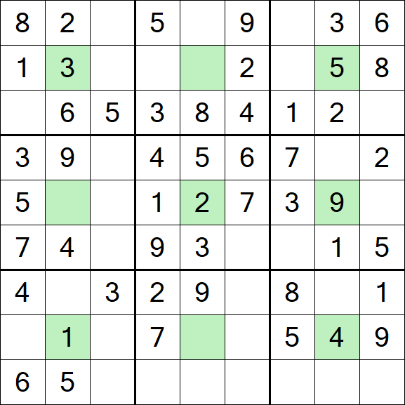 Center Dot Sudoku - Simple