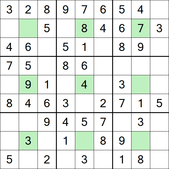 Center Dot Sudoku - Simple