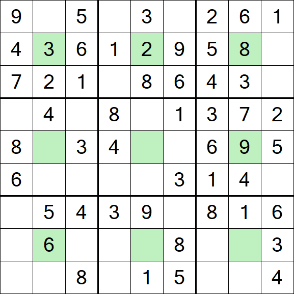 Center Dot Sudoku - Simple