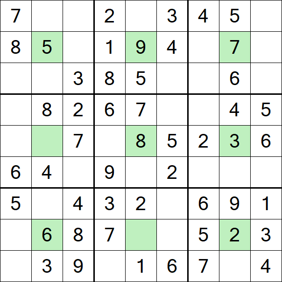 Center Dot Sudoku - Simple