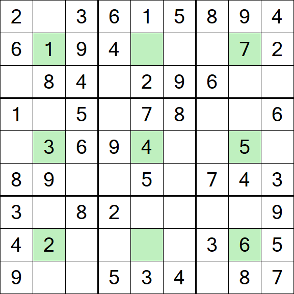 Center Dot Sudoku - Simple