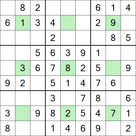 Center Dot Sudoku - Easy