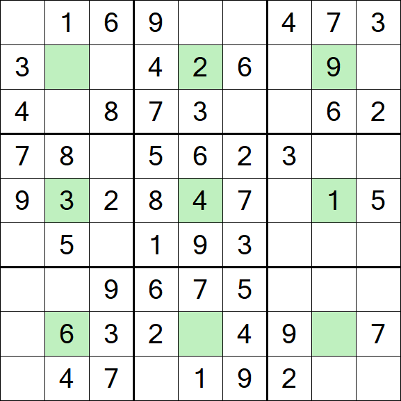 Center Dot Sudoku - Easy