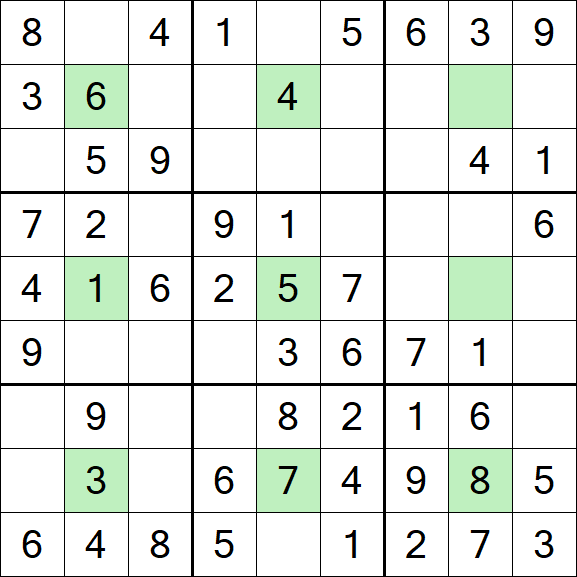 Center Dot Sudoku - Easy