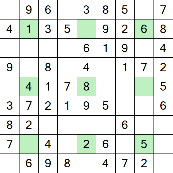 Center Dot Sudoku - Easy