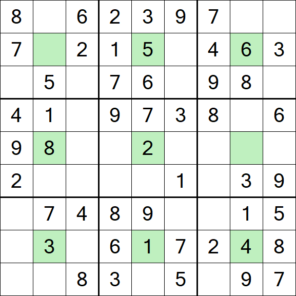 Center Dot Sudoku - Einfach