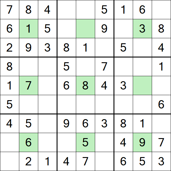 Center Dot Sudoku - Einfach