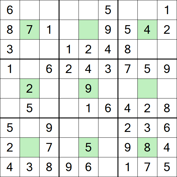 Center Dot Sudoku - Einfach