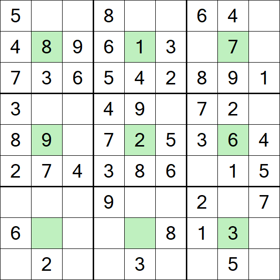 Center Dot Sudoku - Einfach