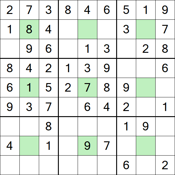 Center Dot Sudoku - Einfach