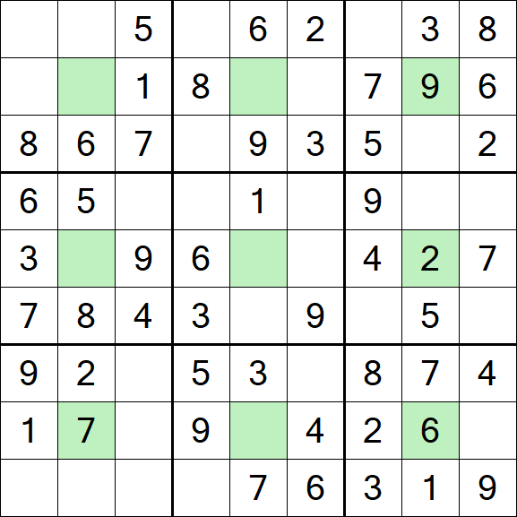 Center Dot Sudoku - Einfach