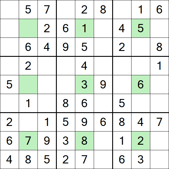 Center Dot Sudoku - Einfach
