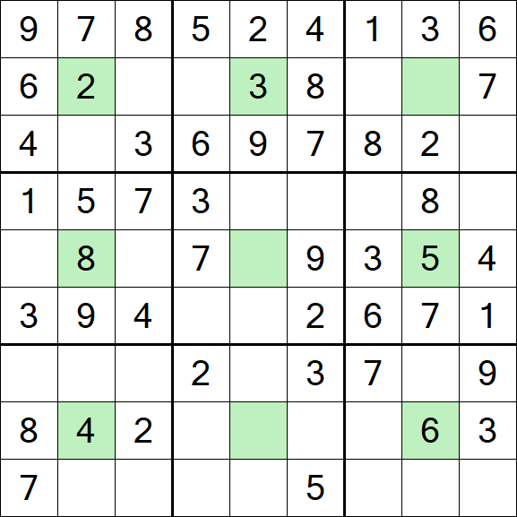 Center Dot Sudoku - Einfach