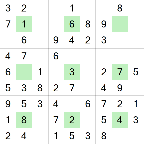 Center Dot Sudoku - Einfach