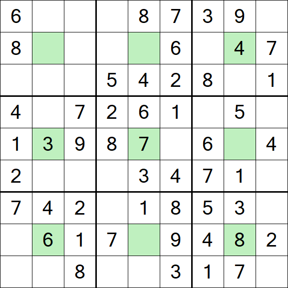 Center Dot Sudoku - Einfach