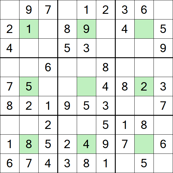 Center Dot Sudoku - Einfach