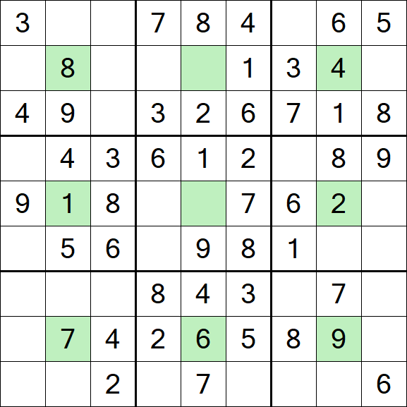 Center Dot Sudoku - Einfach