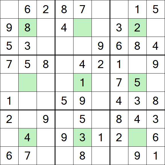 Center Dot Sudoku - Einfach