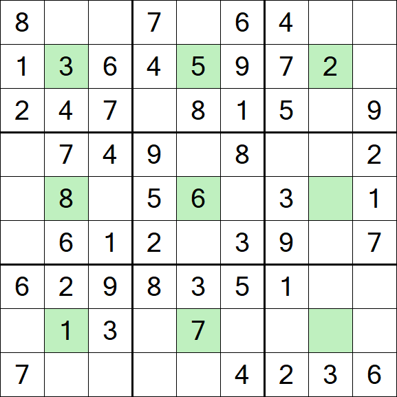 Center Dot Sudoku - Einfach