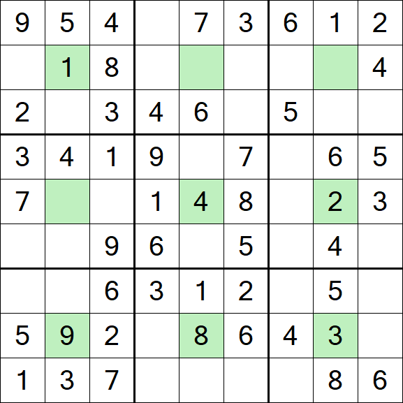 Center Dot Sudoku - Einfach