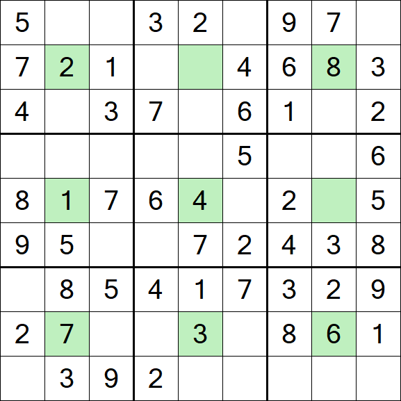 Center Dot Sudoku - Einfach