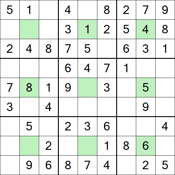 Center Dot Sudoku - Einfach