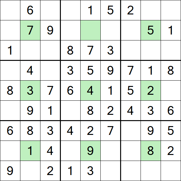 Center Dot Sudoku - Einfach