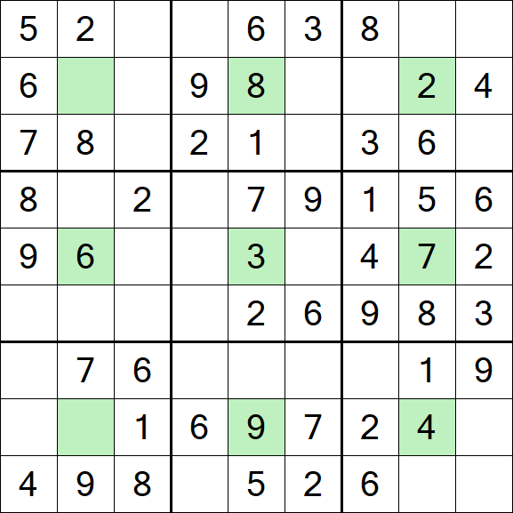 Center Dot Sudoku - Einfach