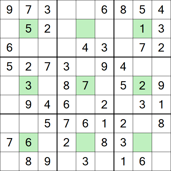 Center Dot Sudoku - Einfach