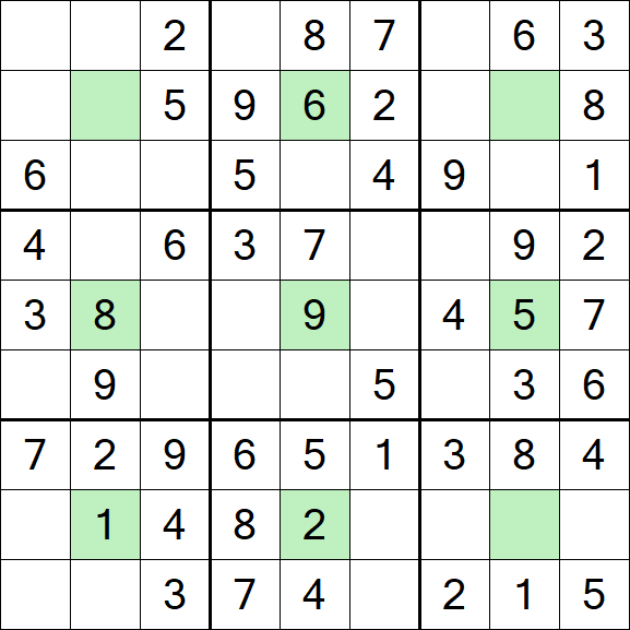 Center Dot Sudoku - Einfach