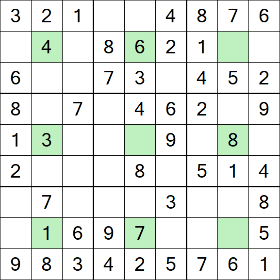 Center Dot Sudoku - Einfach