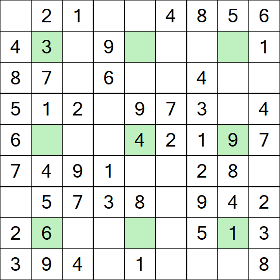Center Dot Sudoku - Einfach