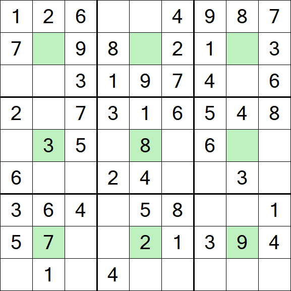 Center Dot Sudoku - Simple