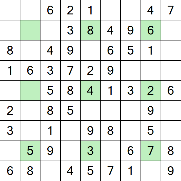 Center Dot Sudoku - Simple