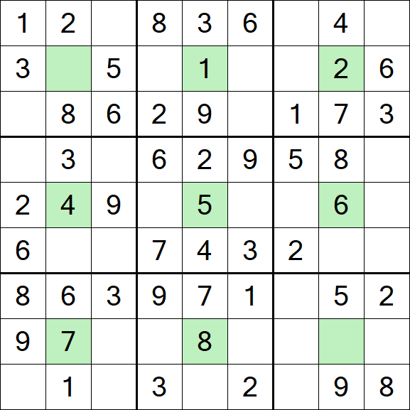 Center Dot Sudoku - Simple