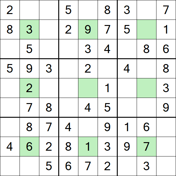 Center Dot Sudoku - Simple