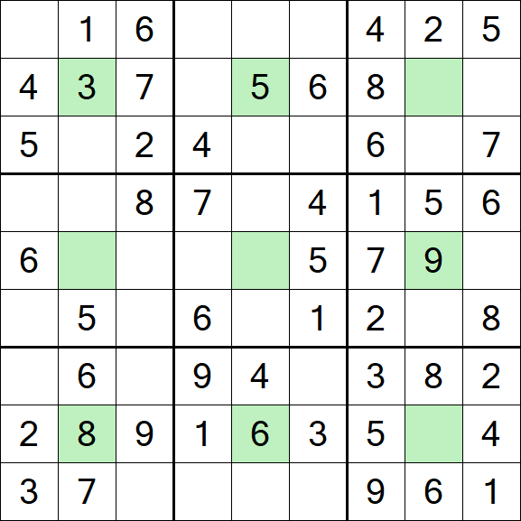 Center Dot Sudoku - Simple