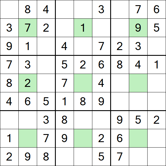 Center Dot Sudoku - Simple