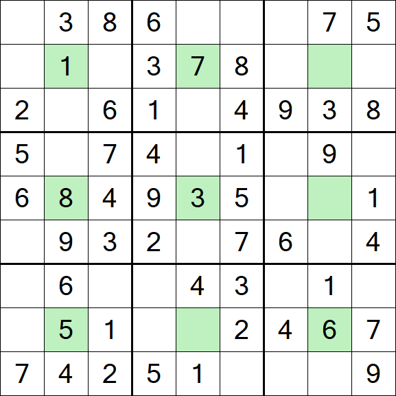 Center Dot Sudoku - Simple