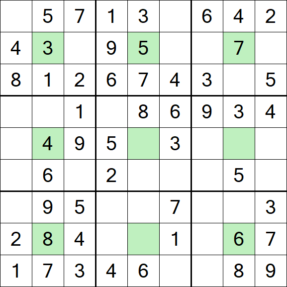 Center Dot Sudoku - Simple