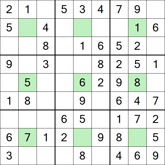 Center Dot Sudoku - Fácil
