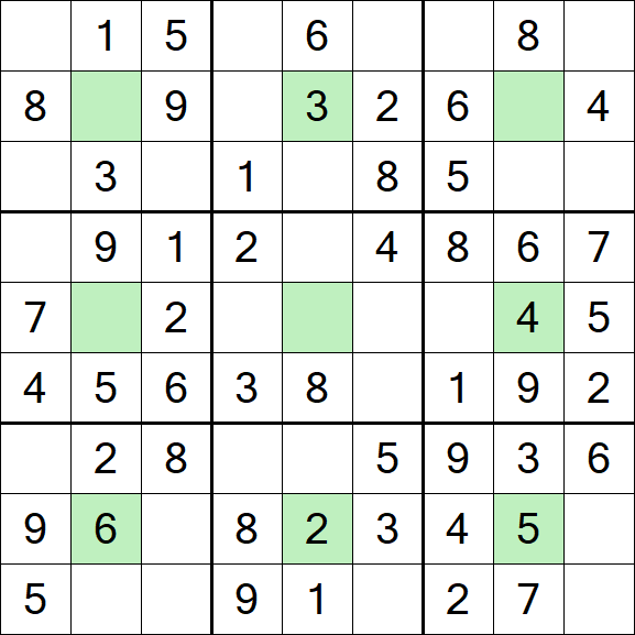 Center Dot Sudoku - Simple