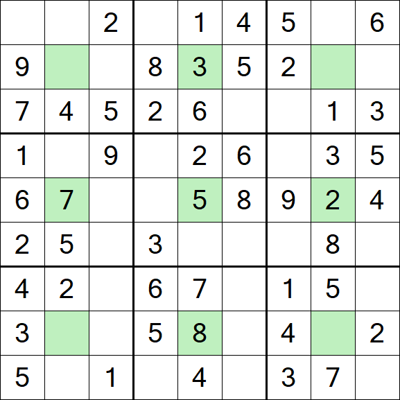 Center Dot Sudoku - Simple
