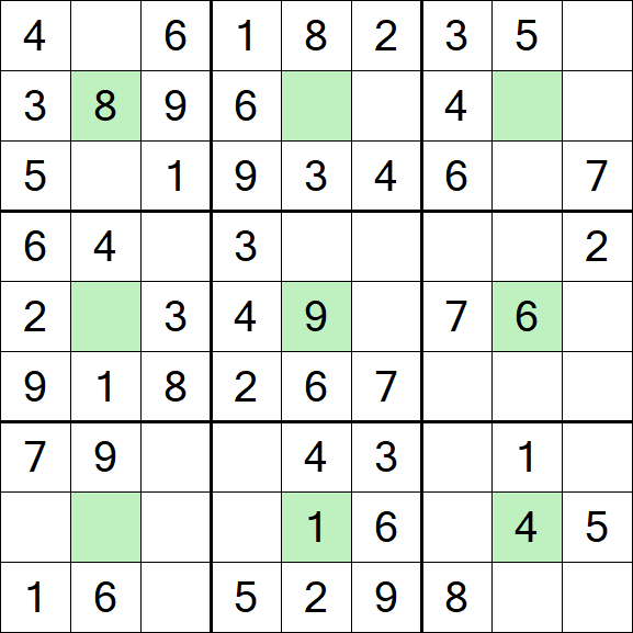 Center Dot Sudoku - Simple