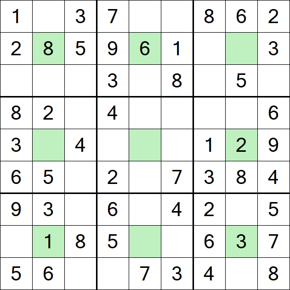 Center Dot Sudoku - Simple
