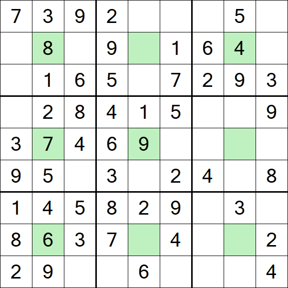 Center Dot Sudoku - Simple