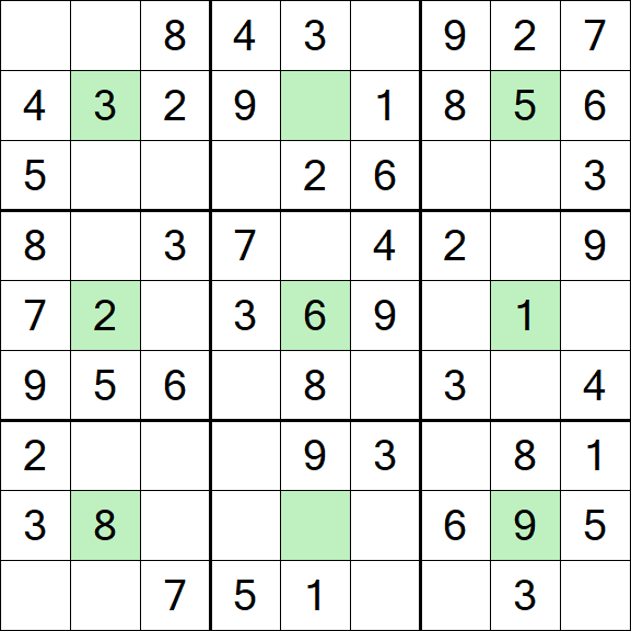 Center Dot Sudoku - Simple