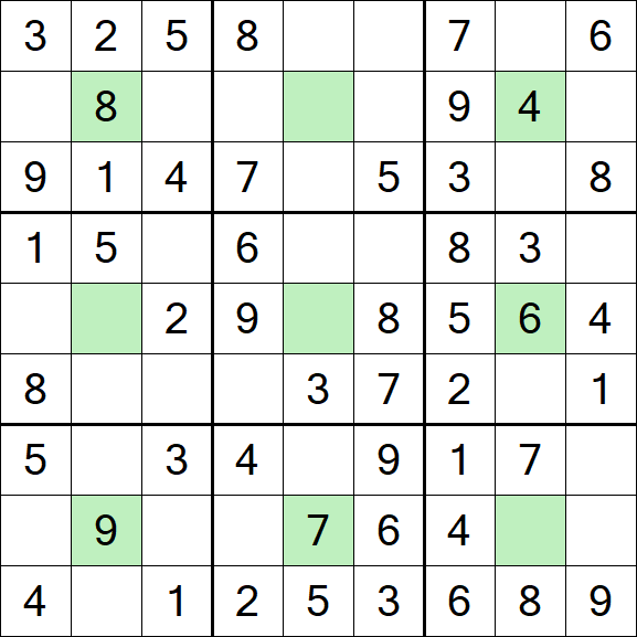 Center Dot Sudoku - Fácil