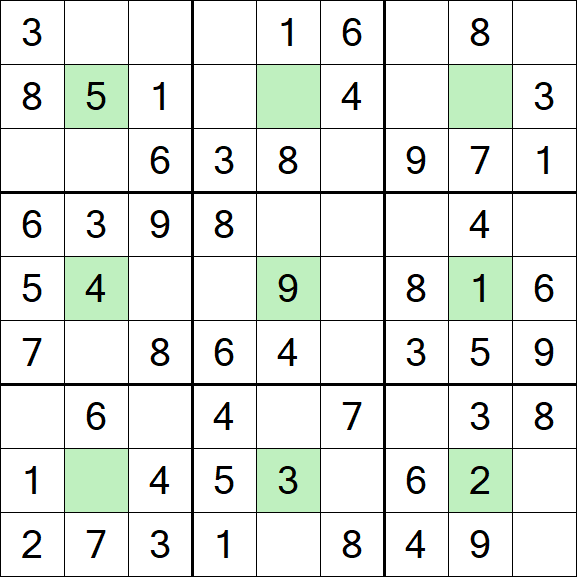 Center Dot Sudoku - Fácil