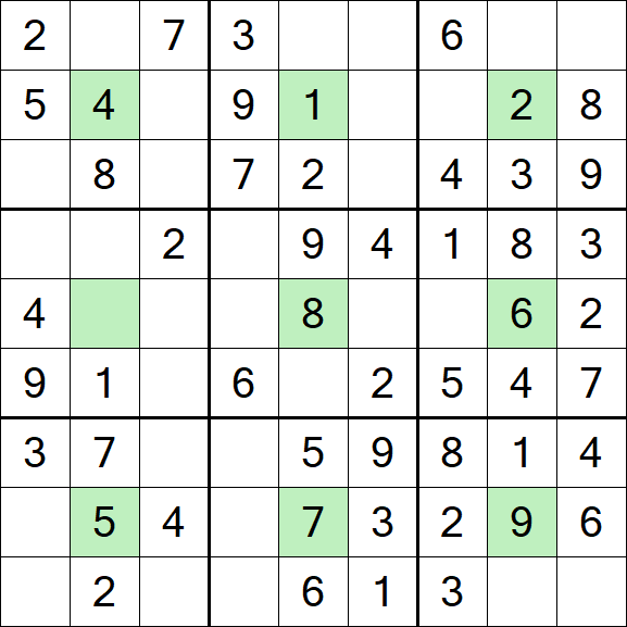 Center Dot Sudoku - Fácil